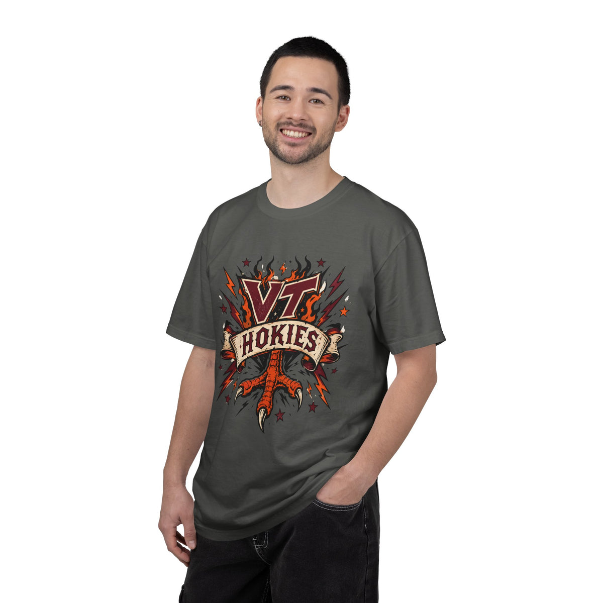 VA Tech Hokies Unisex Garment-Dyed T-shirt
