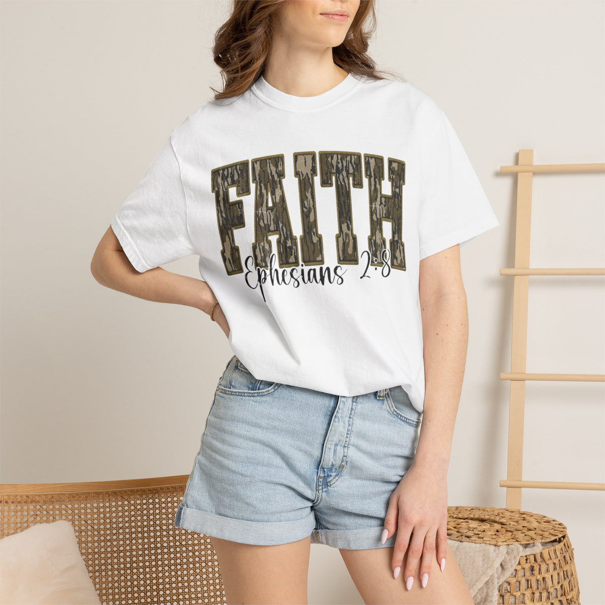 Faith Camo T-shirt