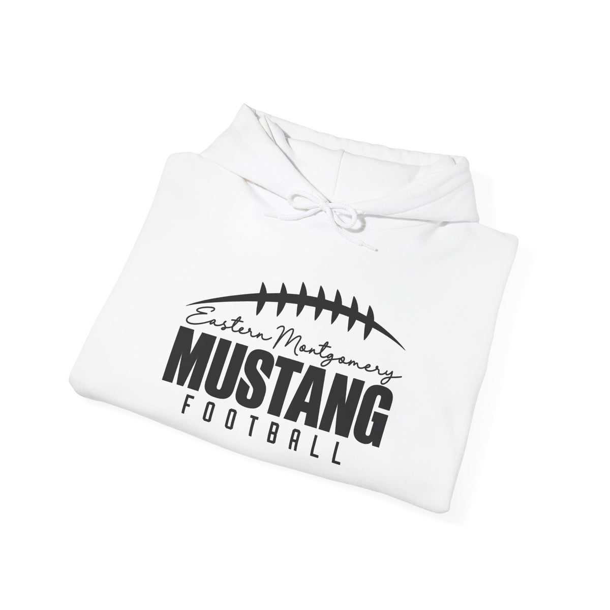 Mustang Football Hooded Sweatshirt