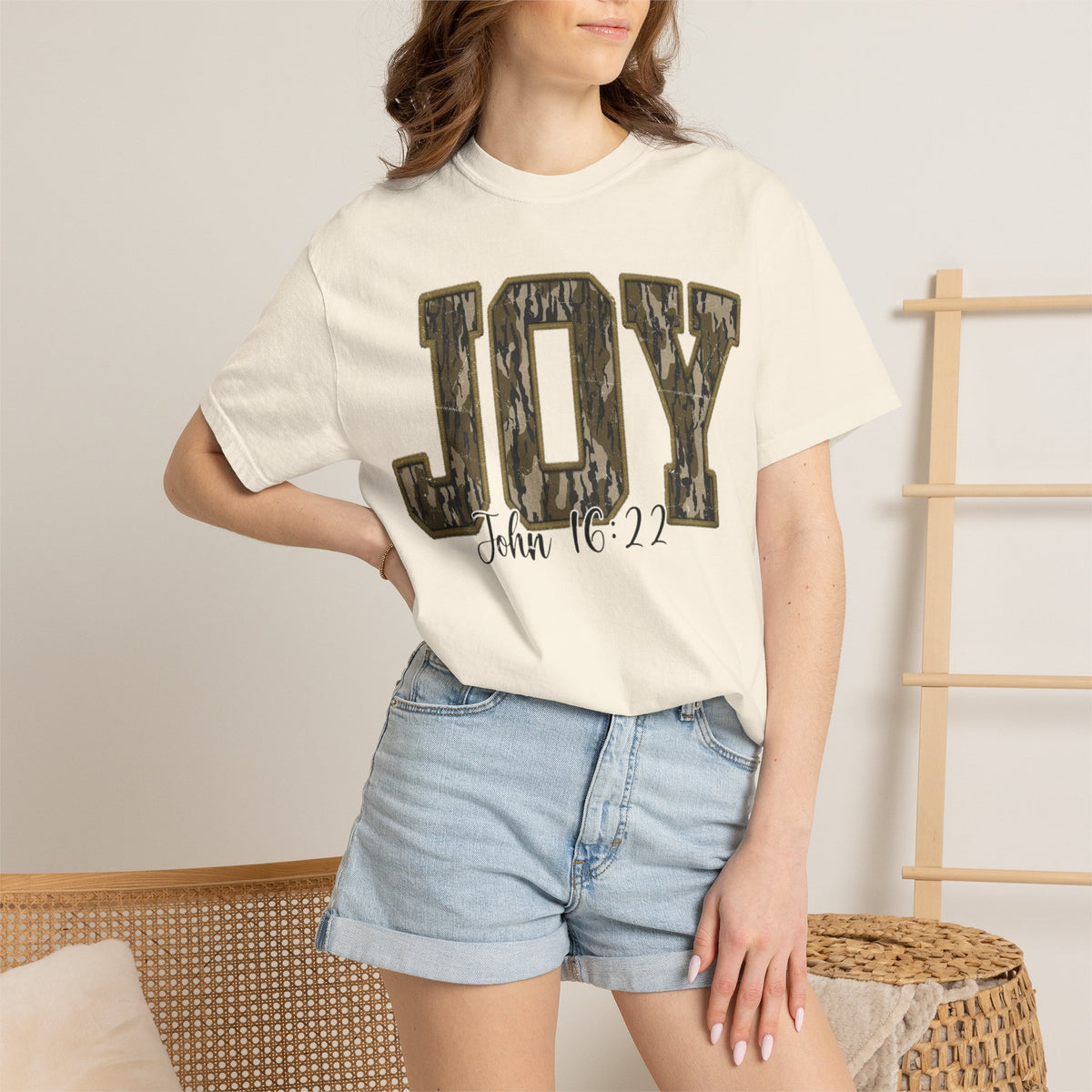 Joy Camo T-shirt