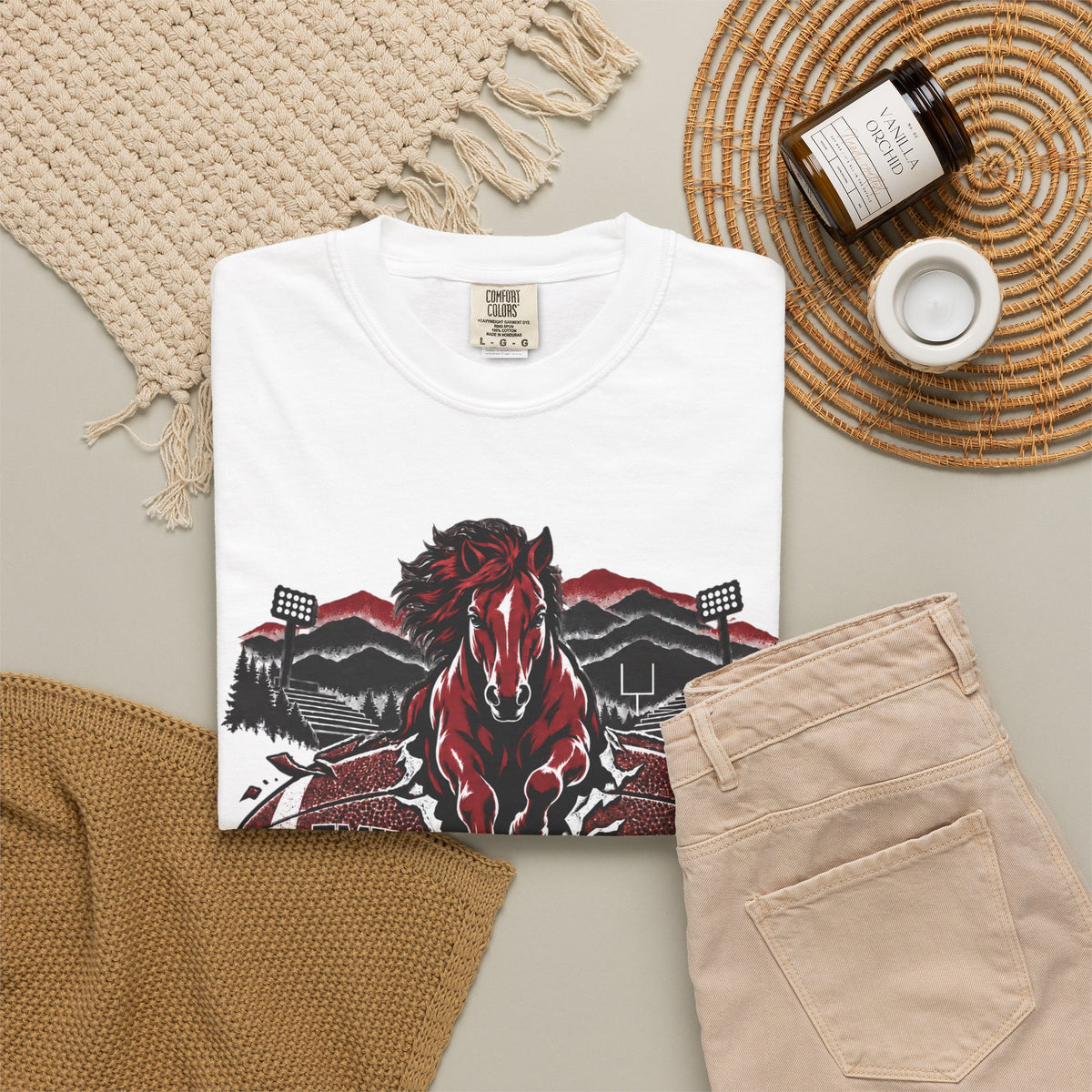 Mustang Football T-shirt
