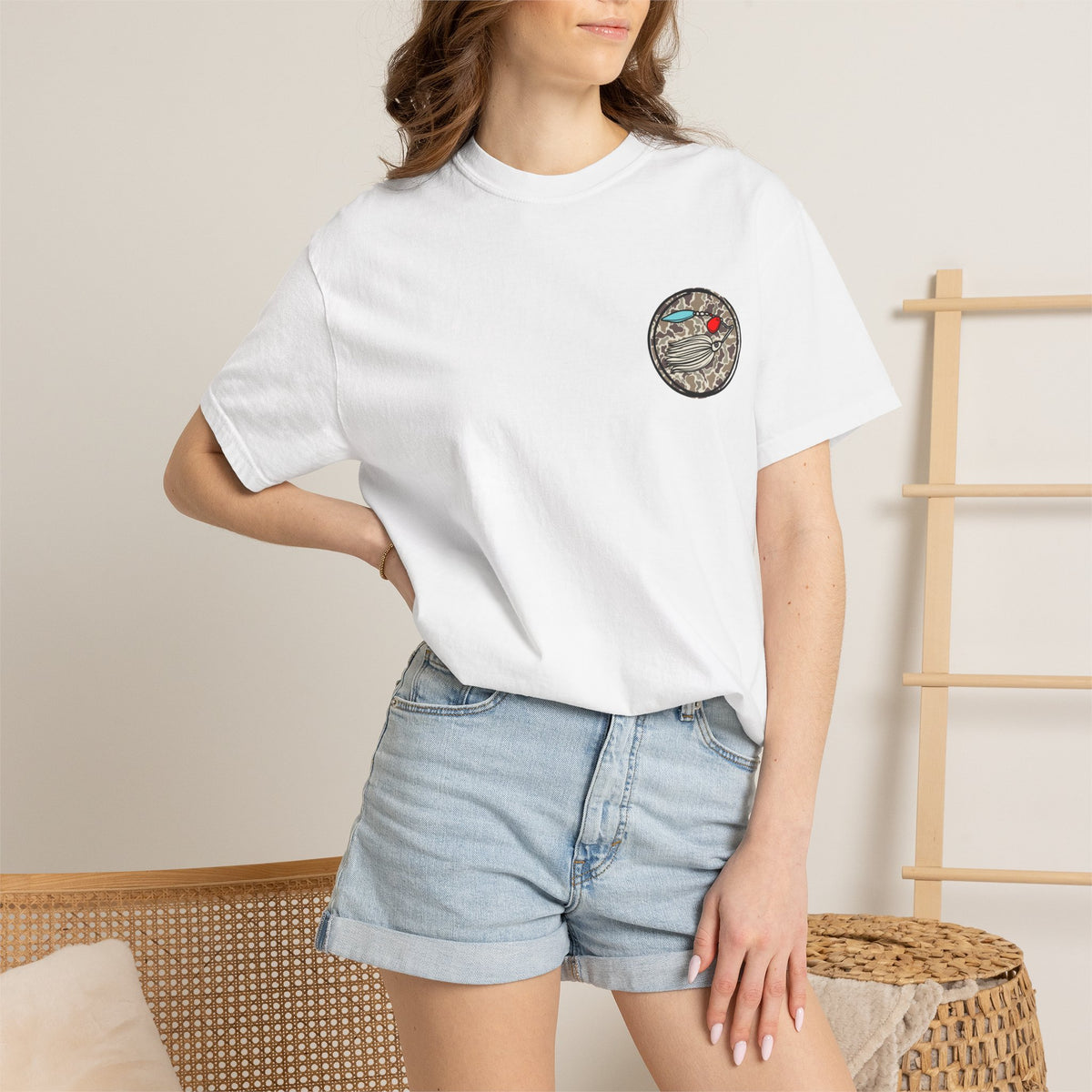 Hooked on Fishing Unisex Garment-Dyed T-shirt