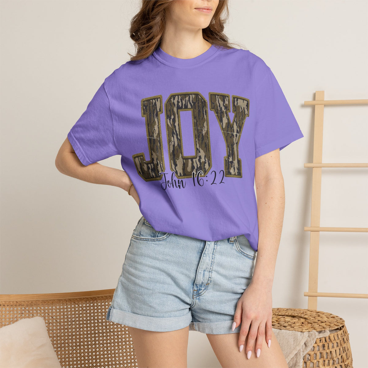 Joy Camo T-shirt