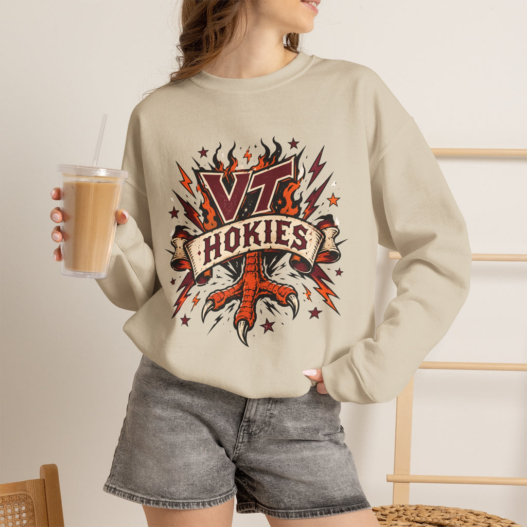 Virginia Tech Crewneck Unisex Heavy Blend™ Crewneck Sweatshirt