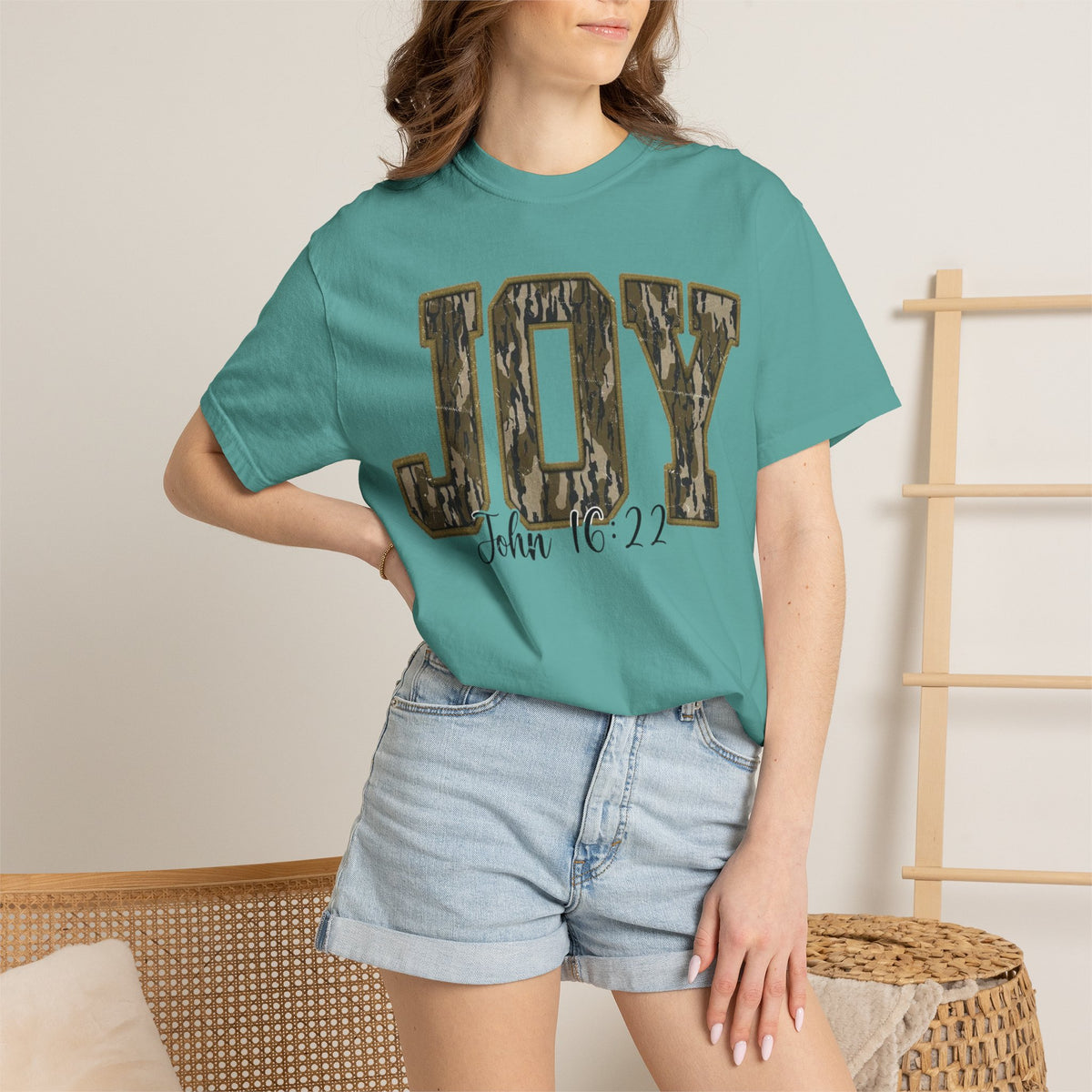 Joy Camo T-shirt