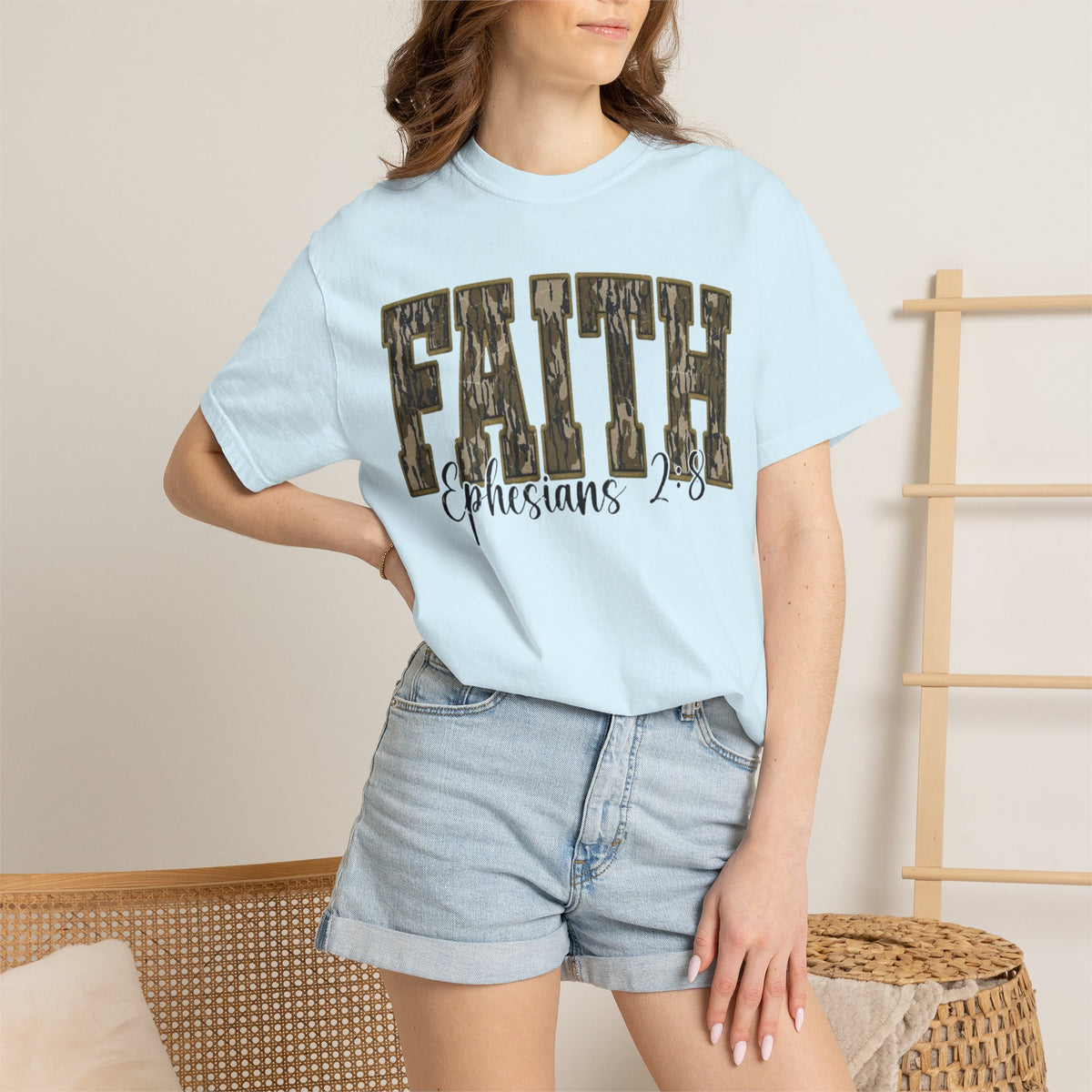Faith Camo T-shirt