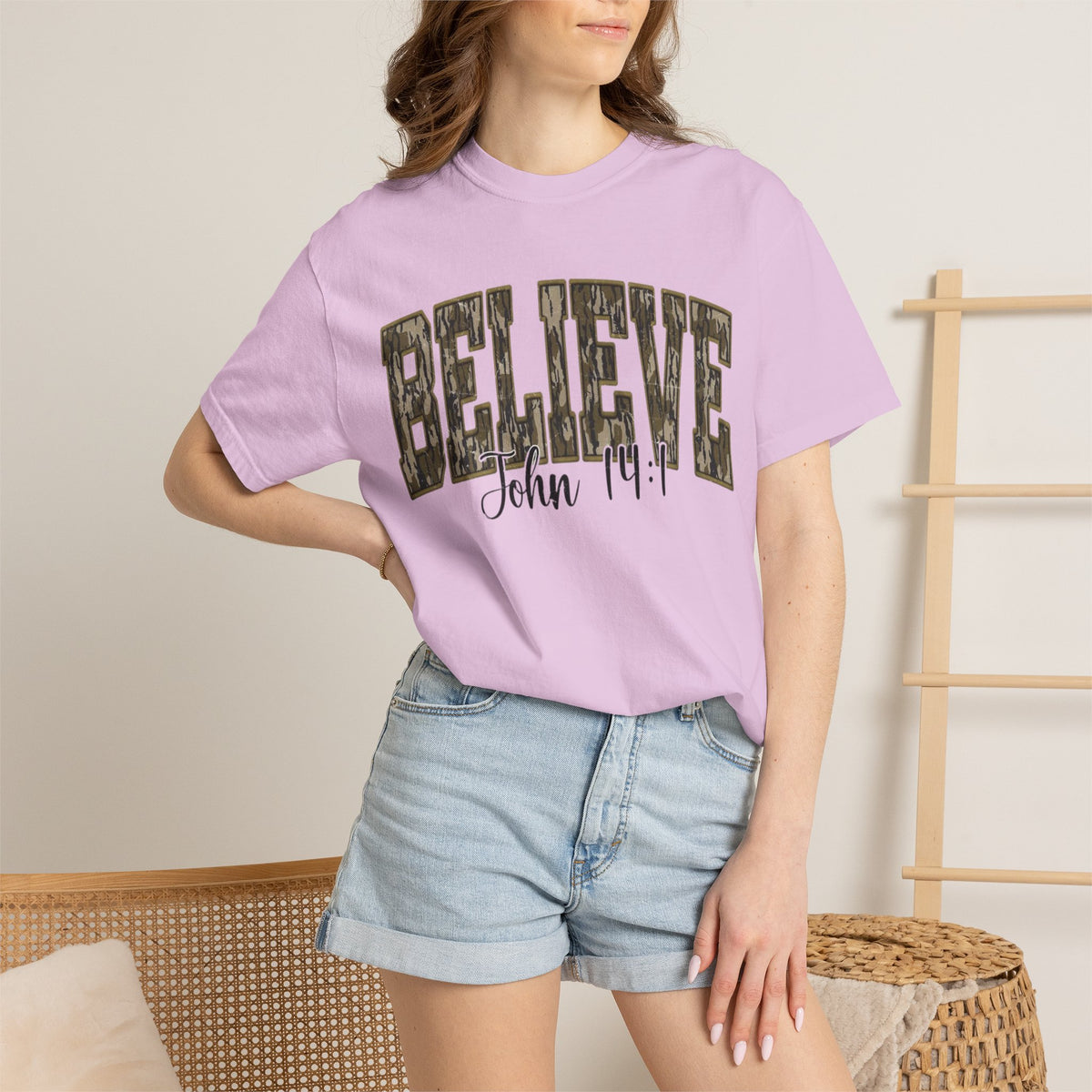 Believe Camo T-shirt
