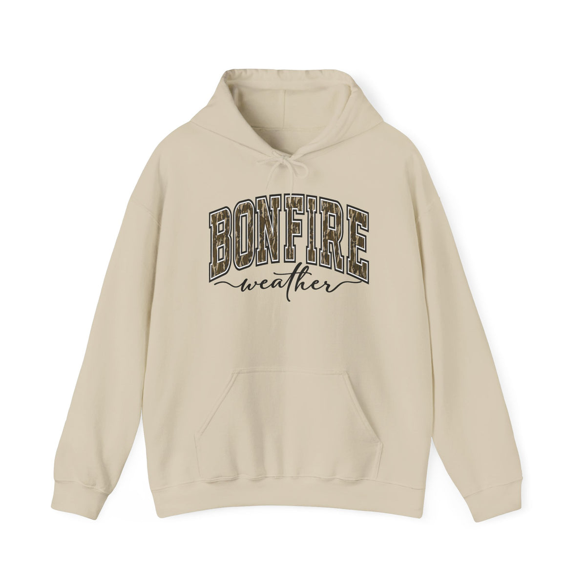 Bonfire Season Camo Unisex Heavy Blend™ Hooded Sweatshirt