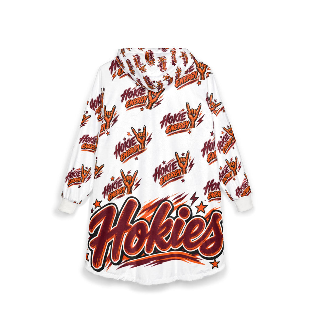 Virginia Tech Hokies Unisex Hooded Blanket