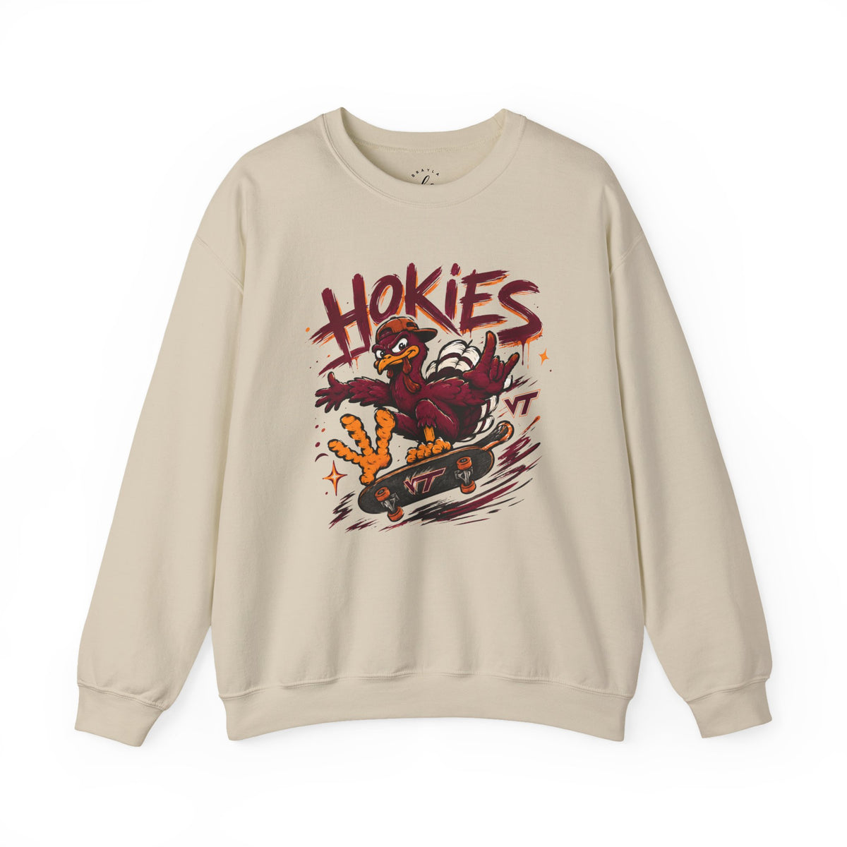 Virginia Tech Unisex Heavy Blend™ Crewneck Sweatshirt