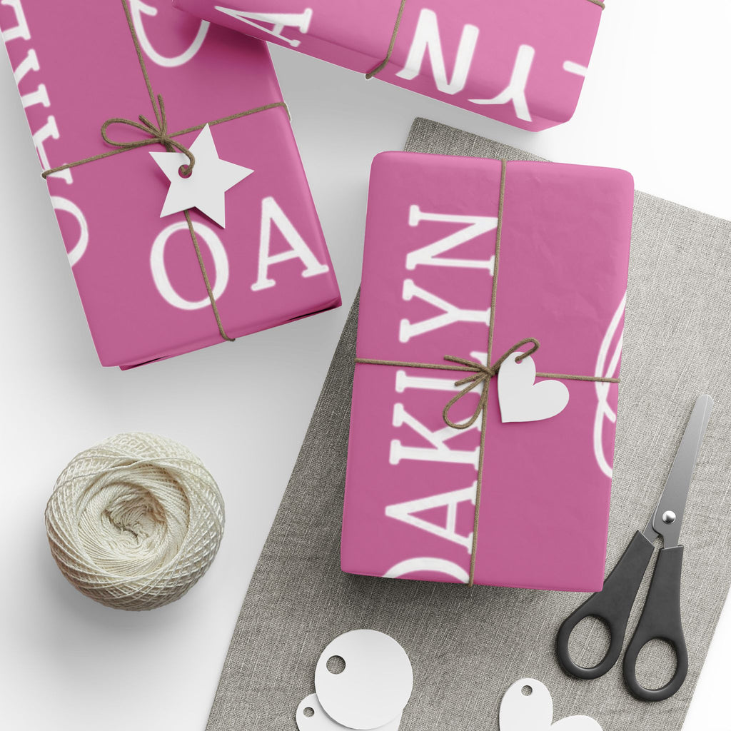 Custom Wrapping Paper