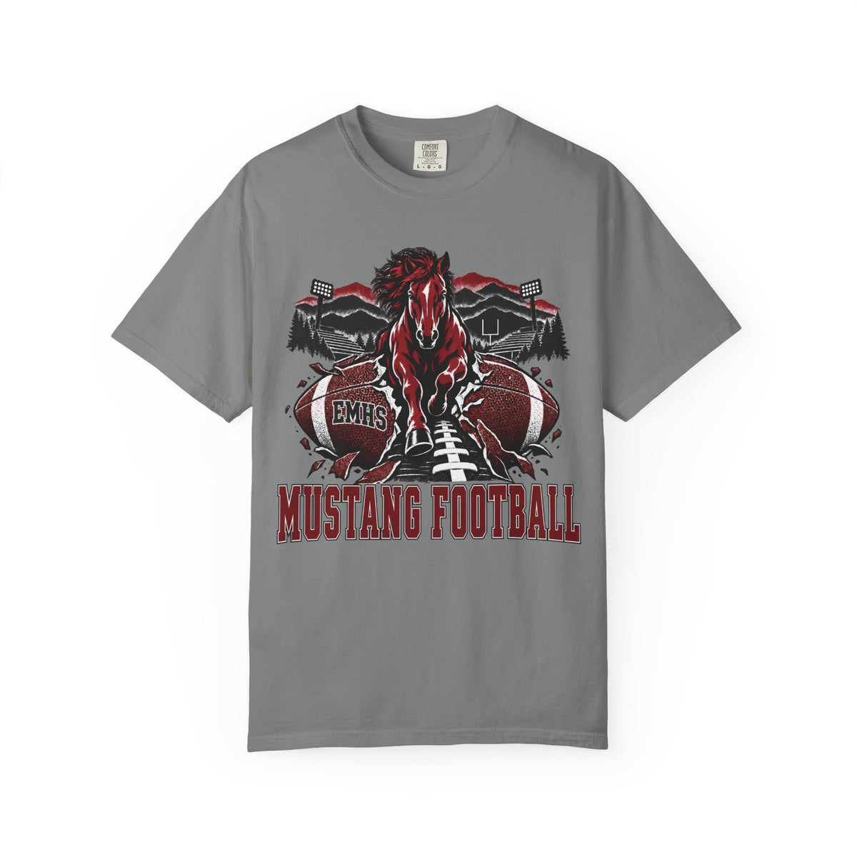 Mustang Football T-shirt