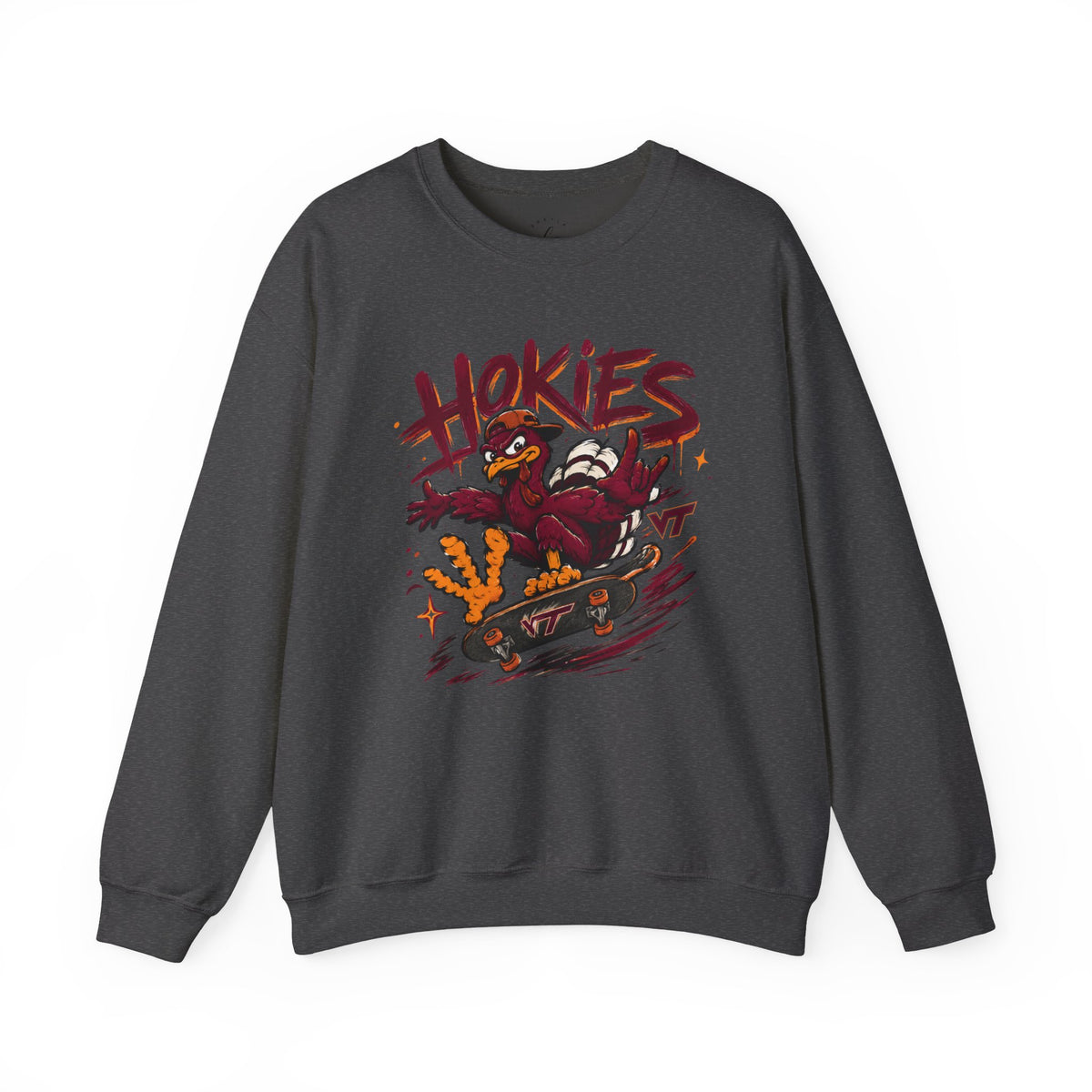 Virginia Tech Unisex Heavy Blend™ Crewneck Sweatshirt
