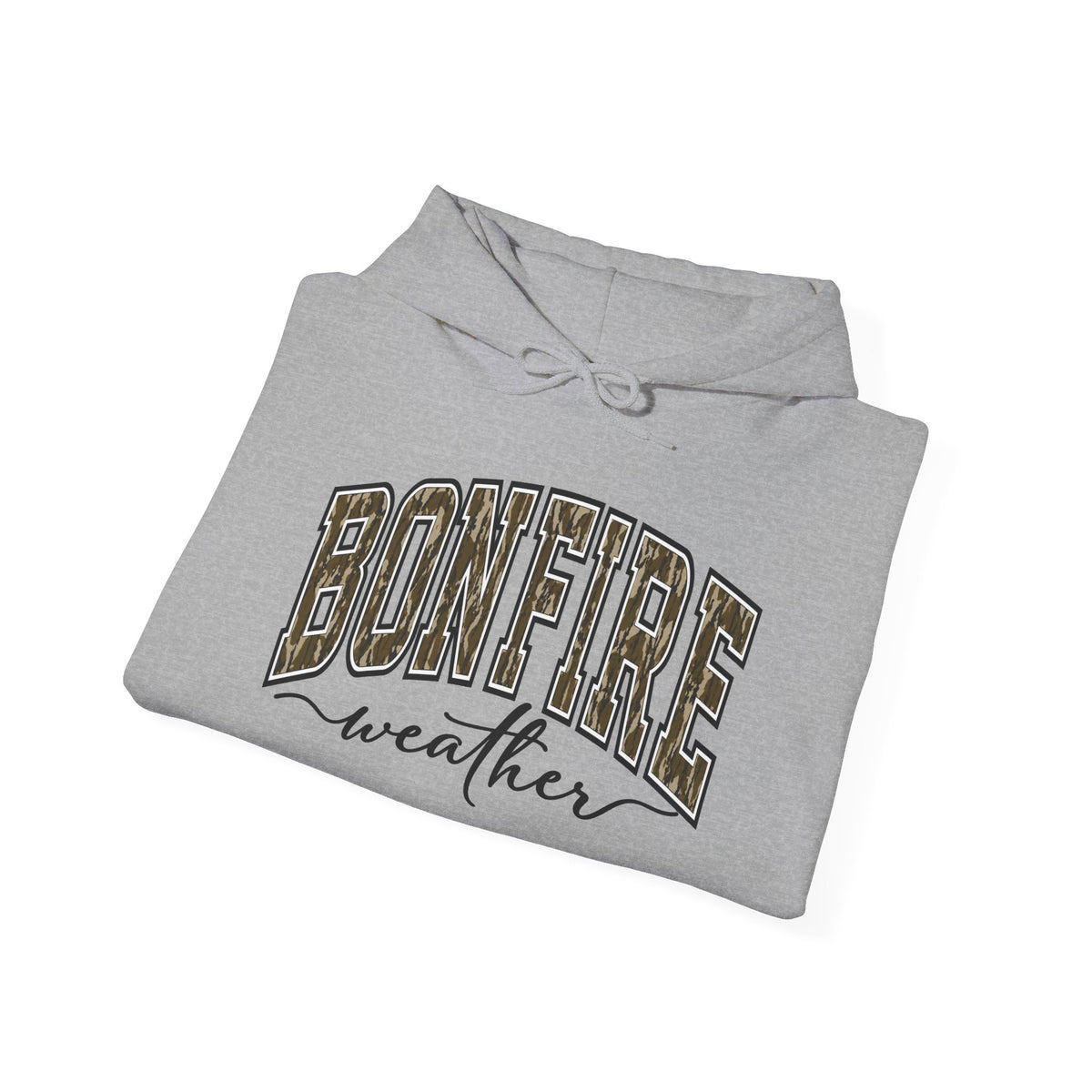 Bonfire Season Camo Unisex Heavy Blend™ Hooded Sweatshirt