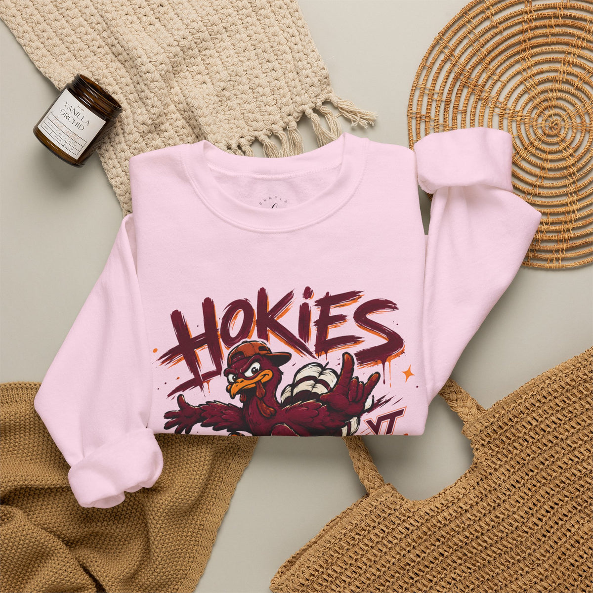 Virginia Tech Unisex Heavy Blend™ Crewneck Sweatshirt
