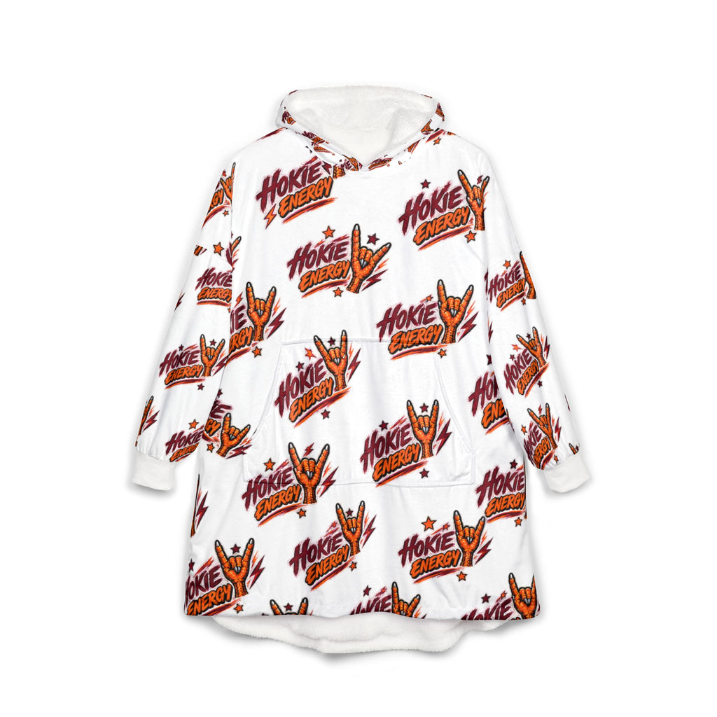 Virginia Tech Hokies Unisex Hooded Blanket
