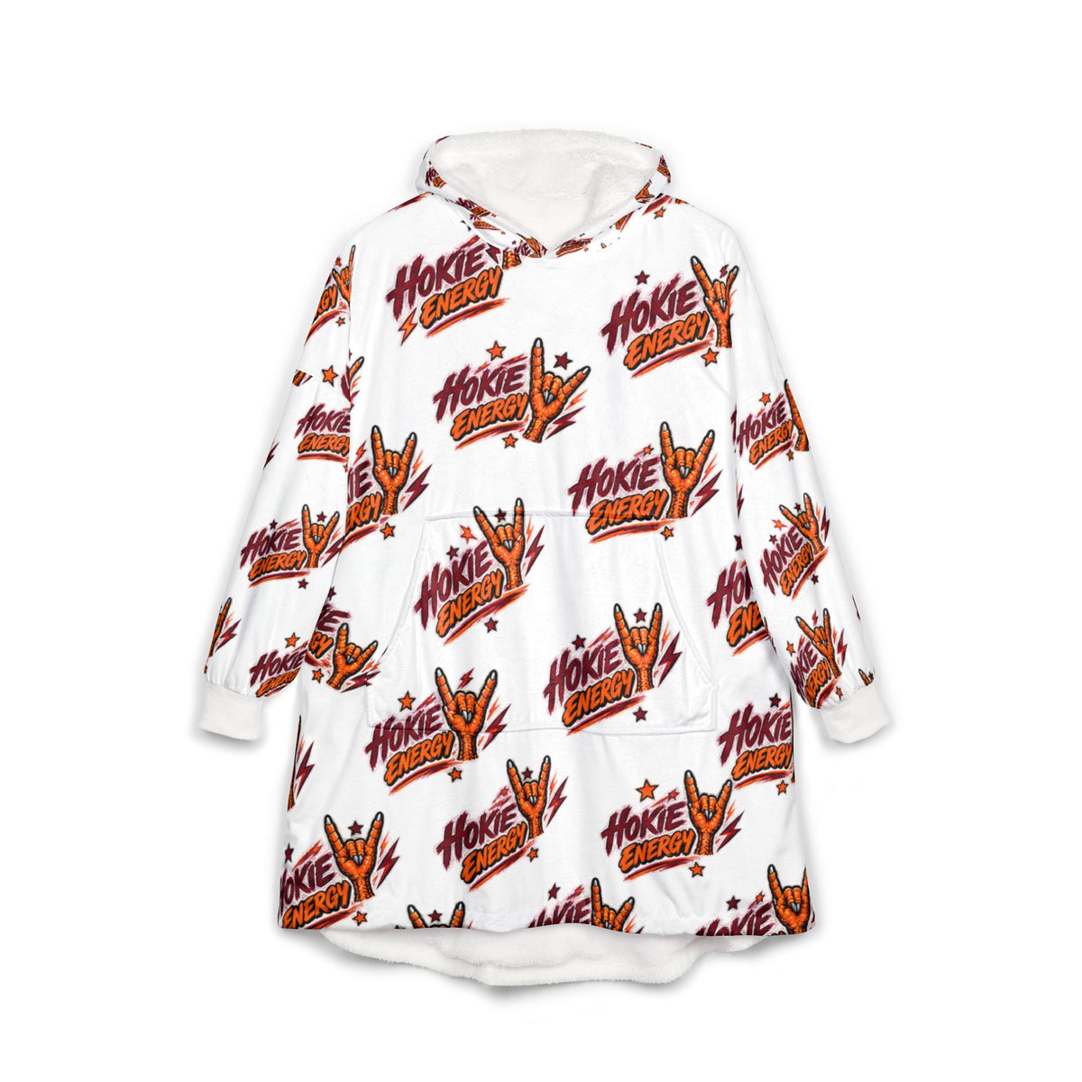 Virginia Tech Hokies Unisex Hooded Blanket