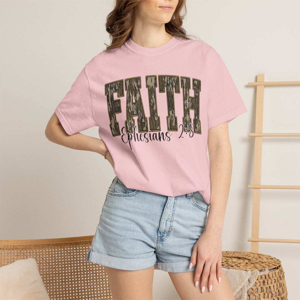 Faith Camo T-shirt