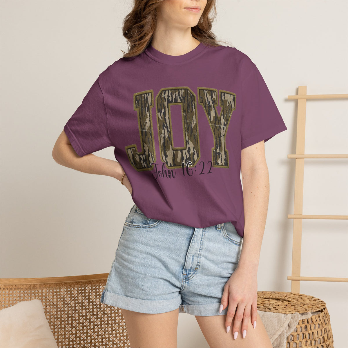 Joy Camo T-shirt