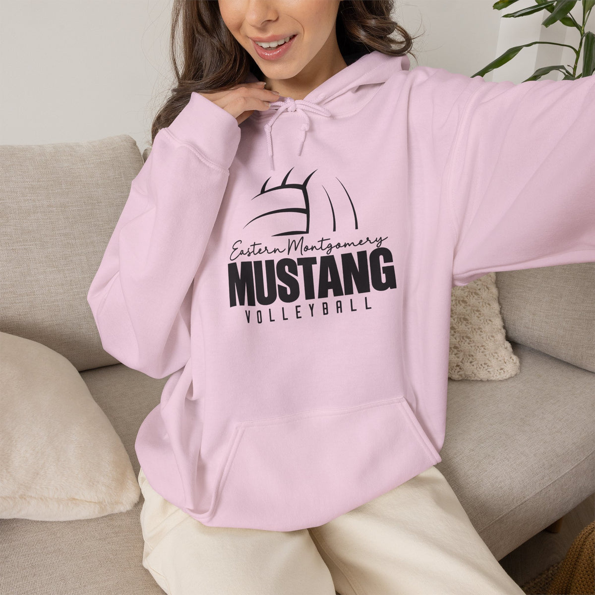 EM Volleyball Hooded Sweatshirt