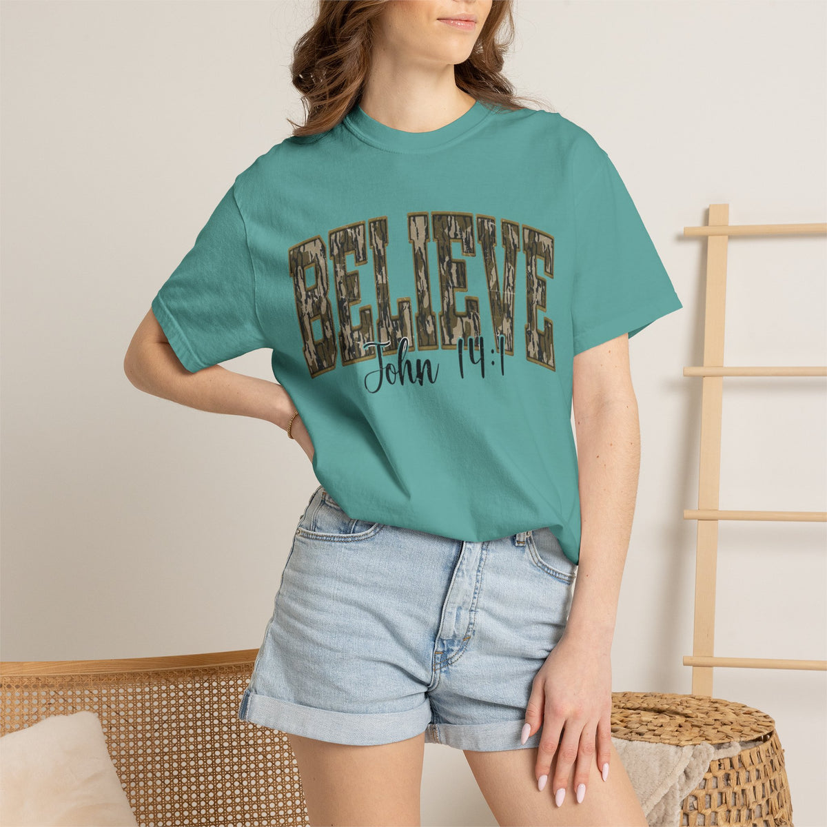 Believe Camo T-shirt