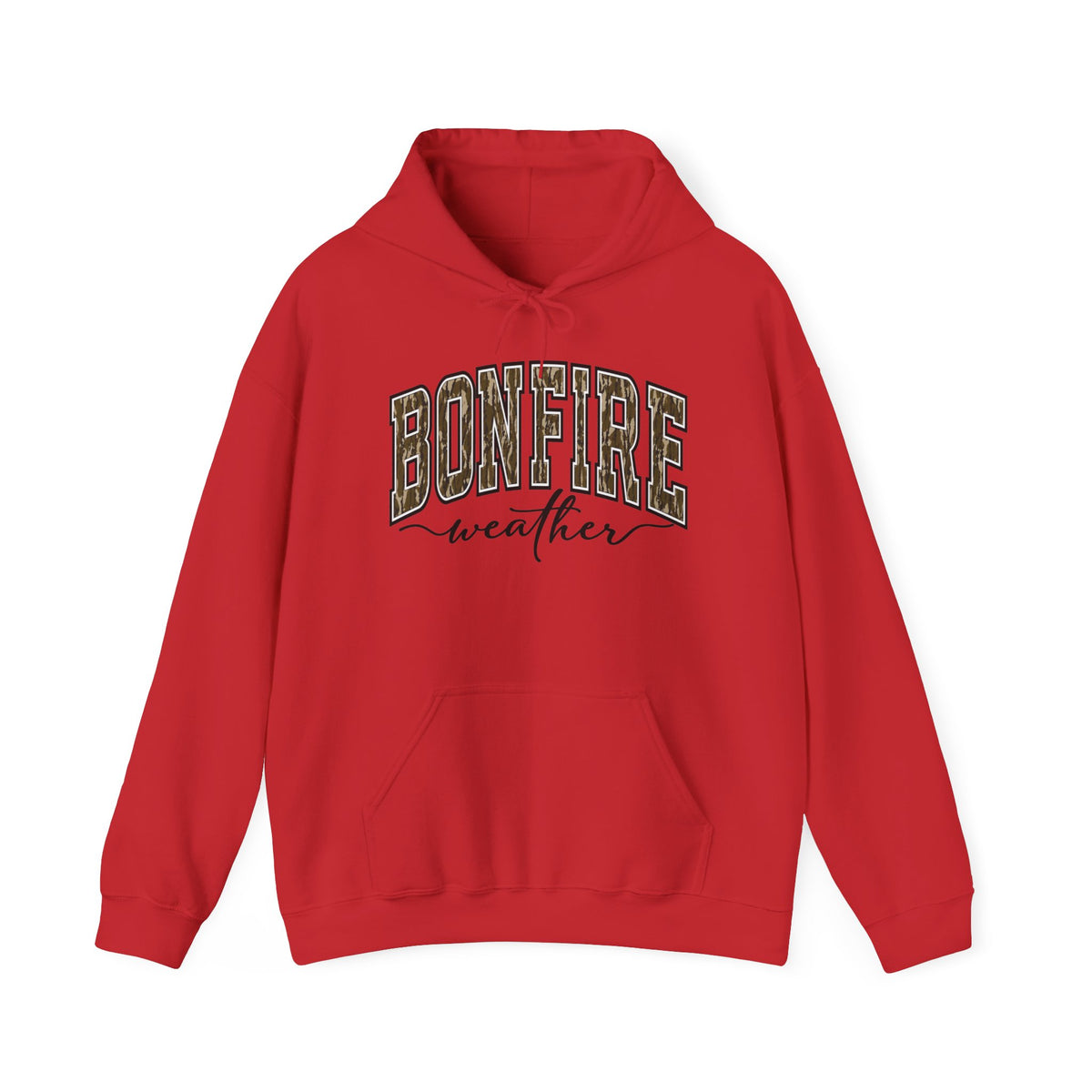 Bonfire Season Camo Unisex Heavy Blend™ Hooded Sweatshirt