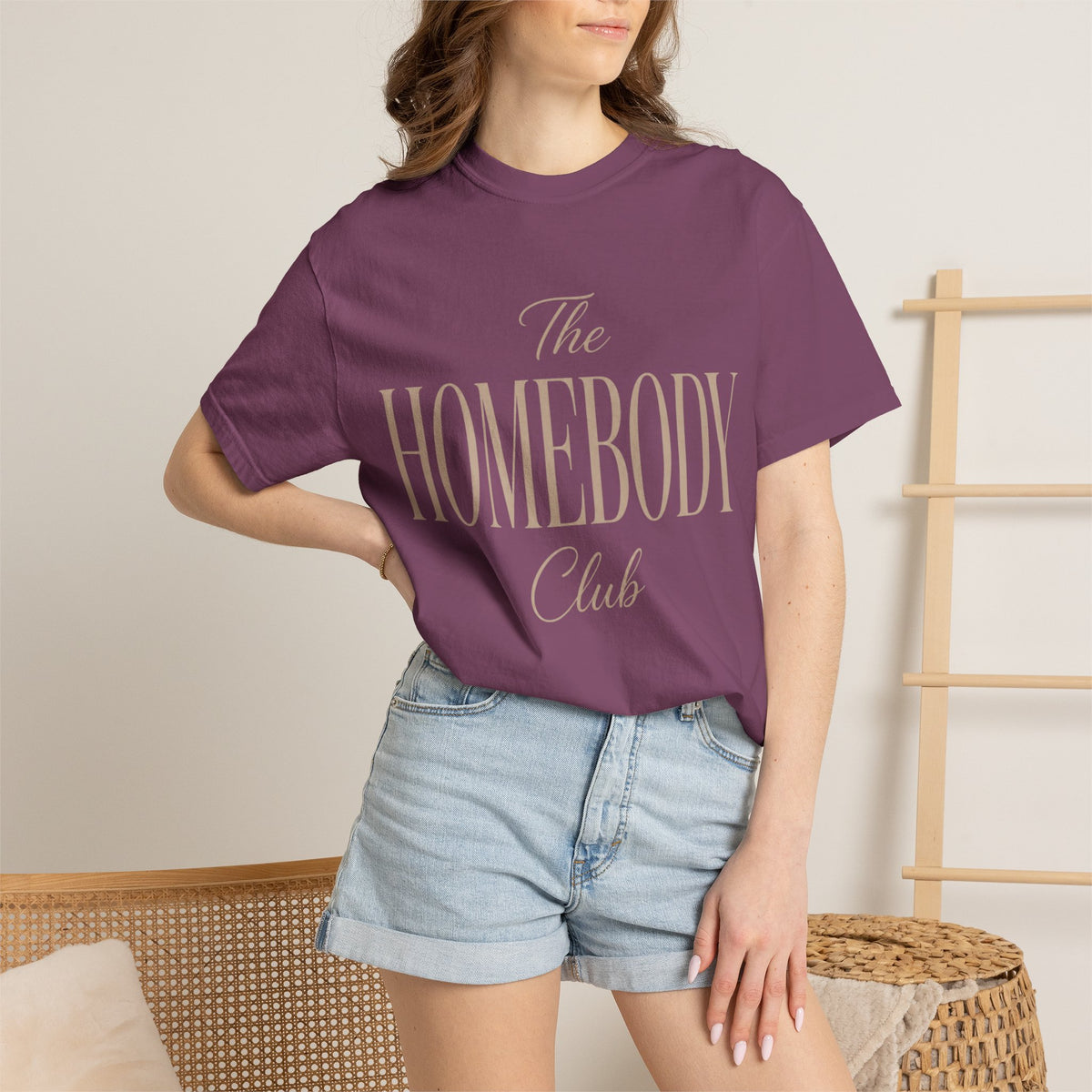 The Homebody Club Unisex Garment-Dyed T-shirt