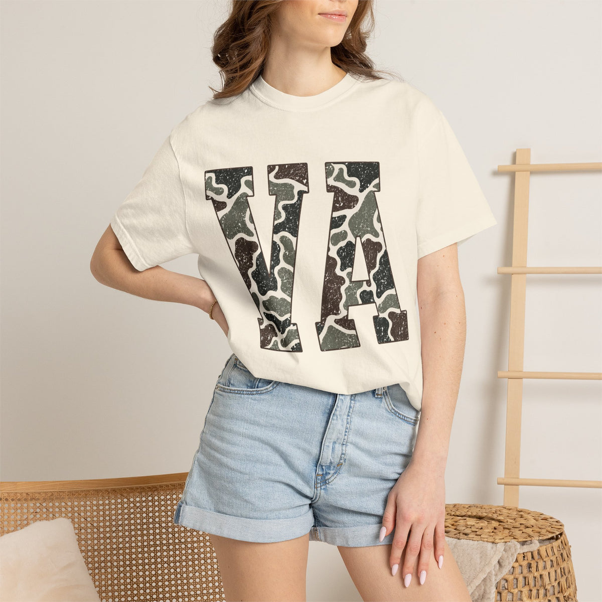VA Camo Unisex Garment-Dyed T-shirt