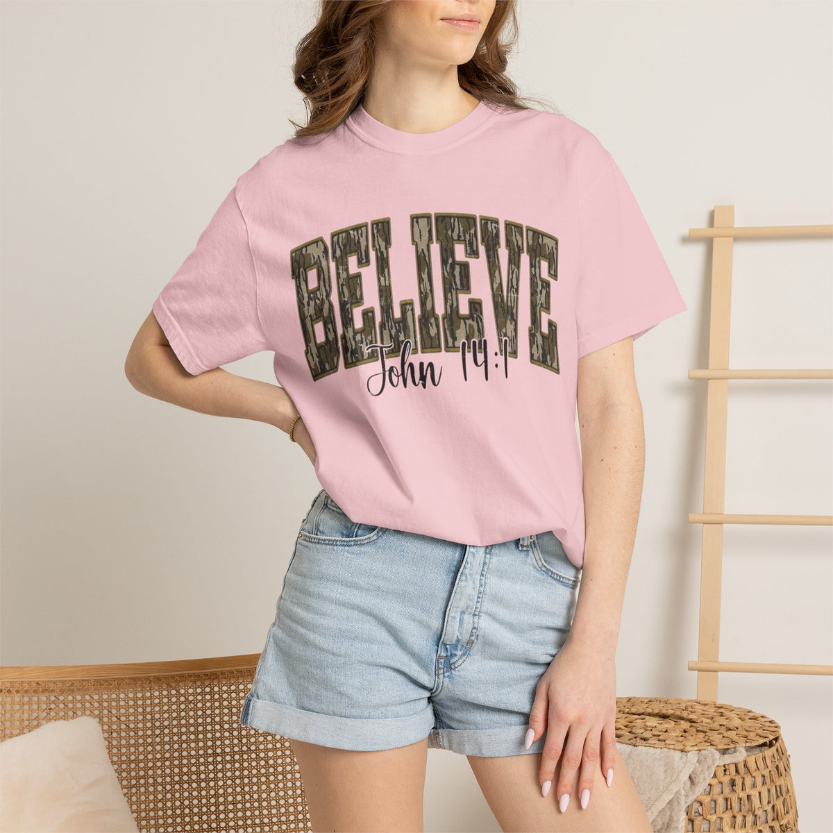 Believe Camo T-shirt