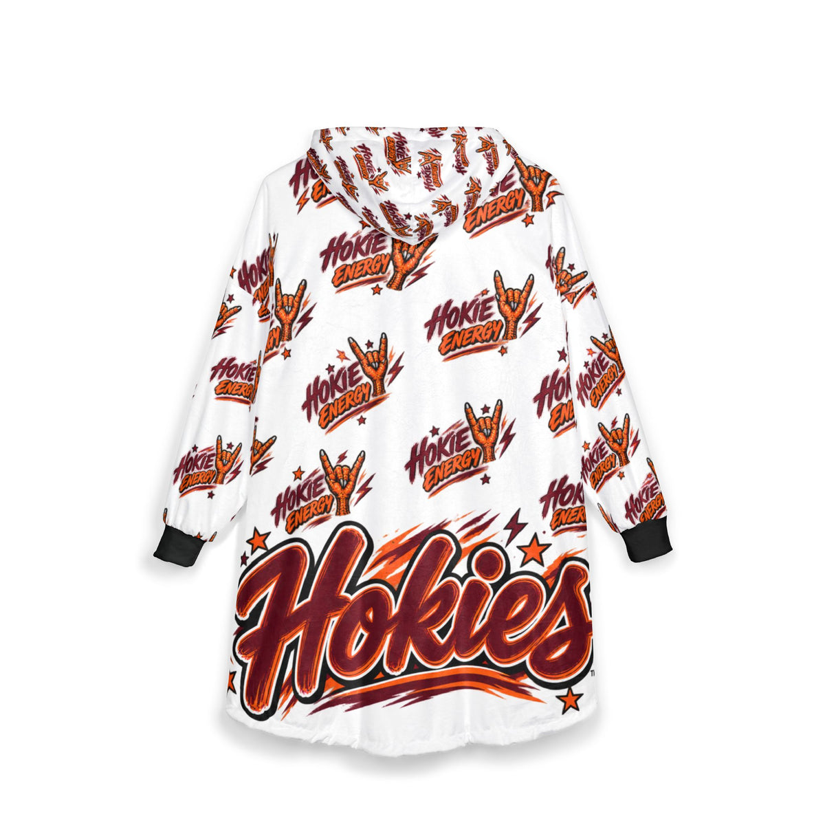 Virginia Tech Hokies Unisex Hooded Blanket