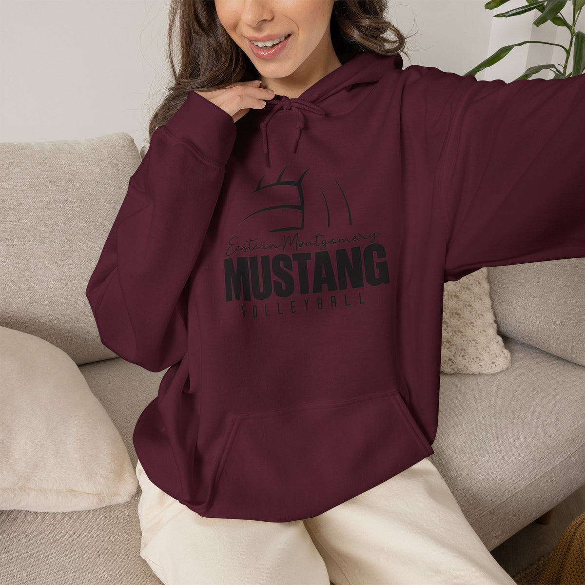 EM Volleyball Hooded Sweatshirt