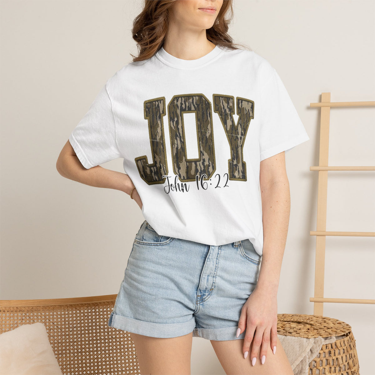 Joy Camo T-shirt