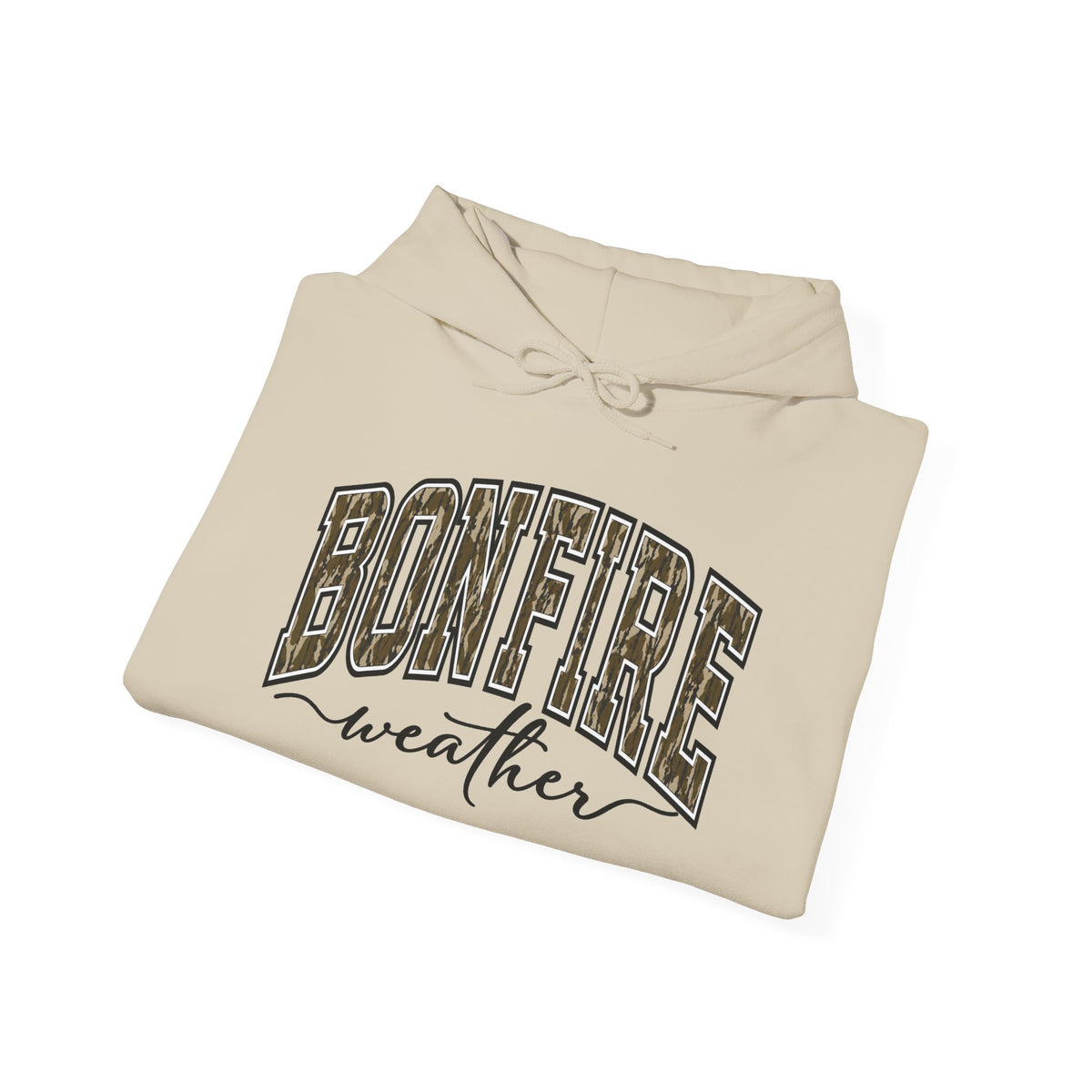 Bonfire Season Camo Unisex Heavy Blend™ Hooded Sweatshirt