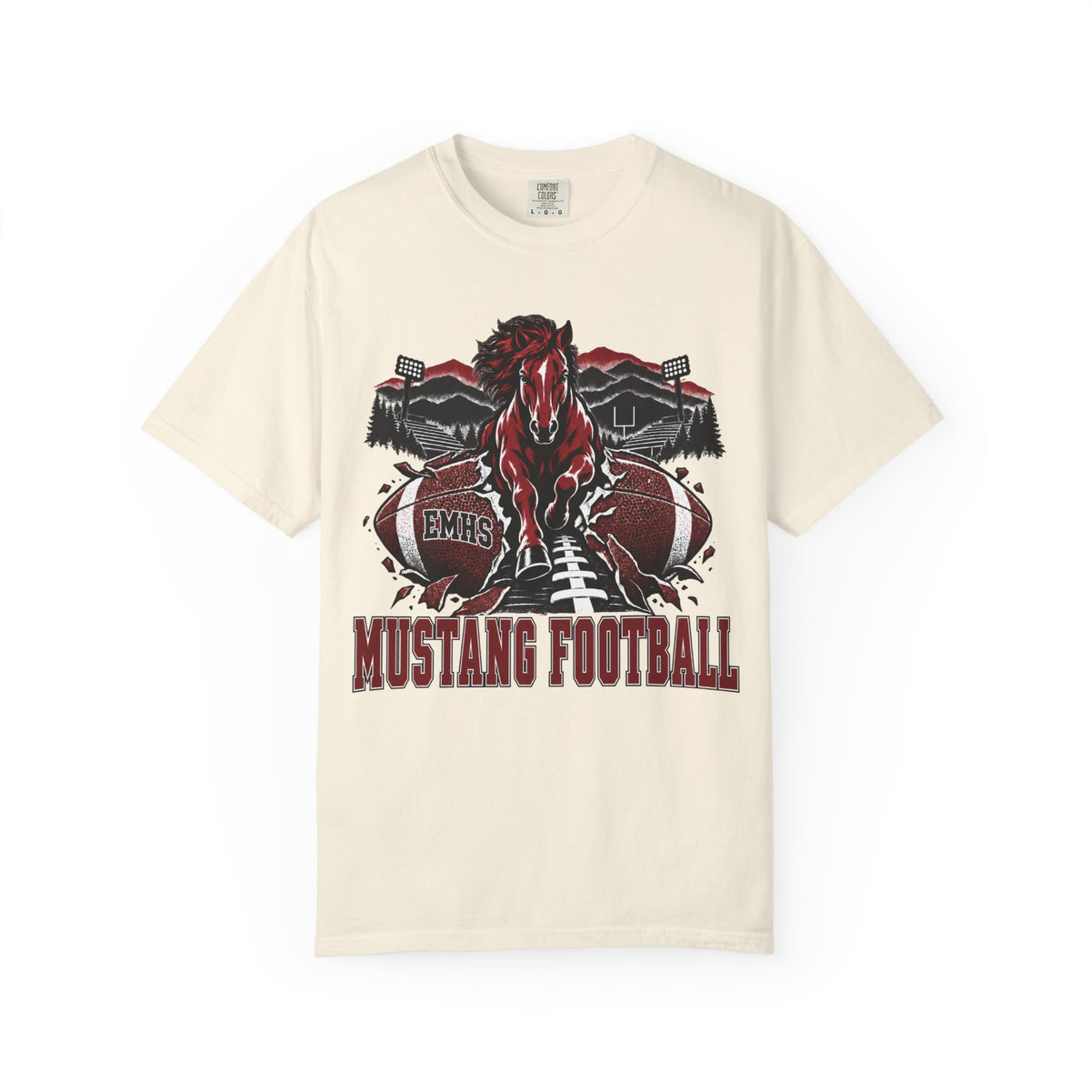 Mustang Football T-shirt