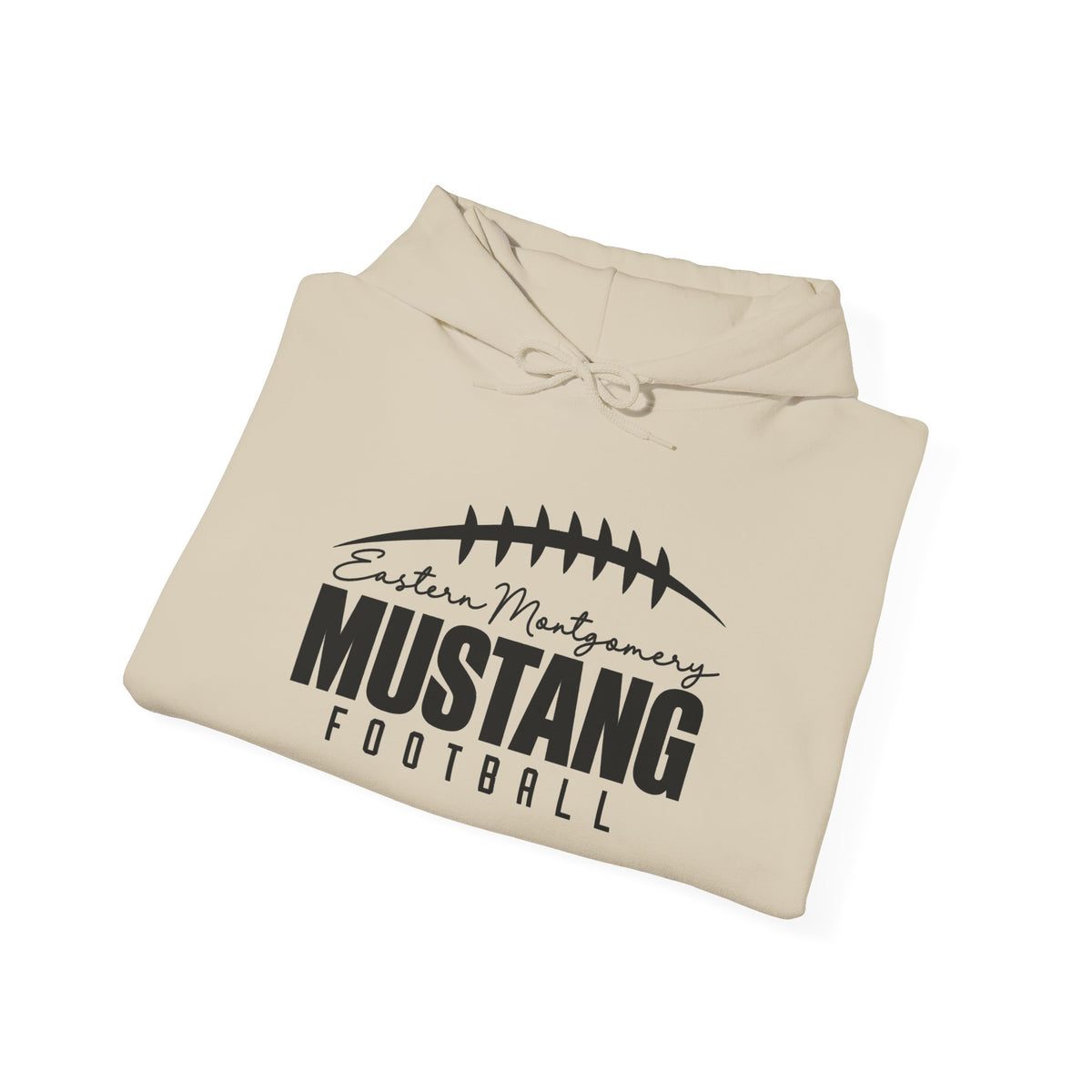 Mustang Football Hooded Sweatshirt