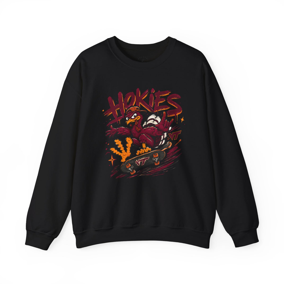 Virginia Tech Unisex Heavy Blend™ Crewneck Sweatshirt