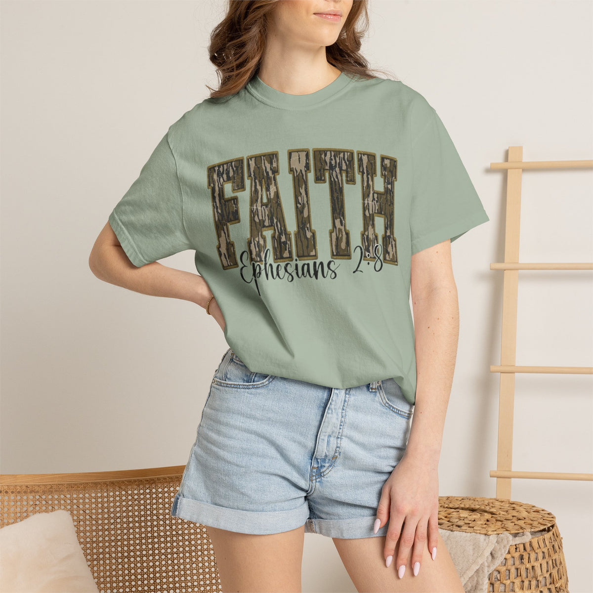 Faith Camo T-shirt