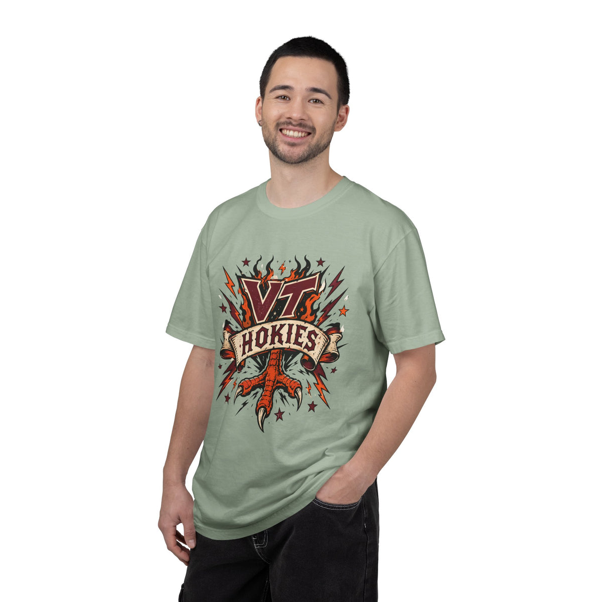 VA Tech Hokies Unisex Garment-Dyed T-shirt