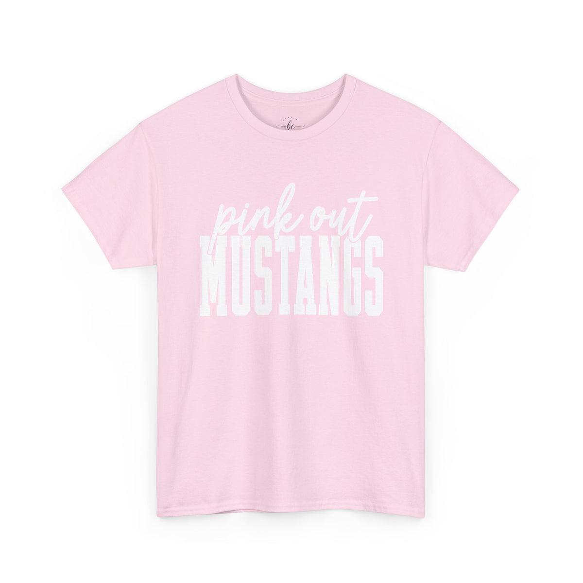Pink out Mustangs Tee