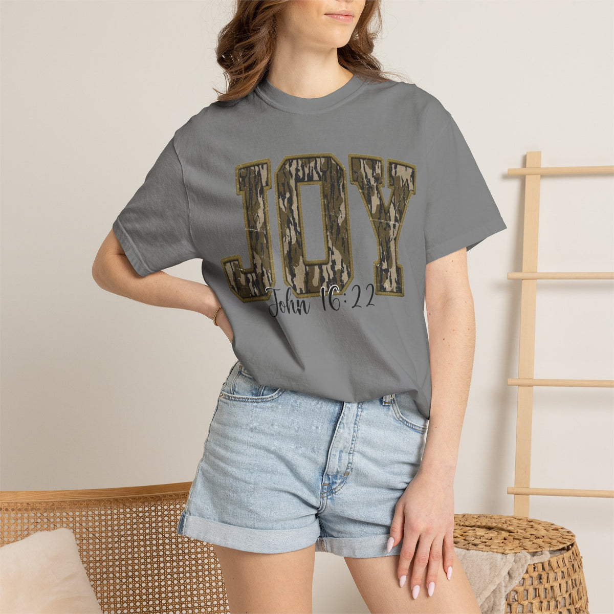 Joy Camo T-shirt