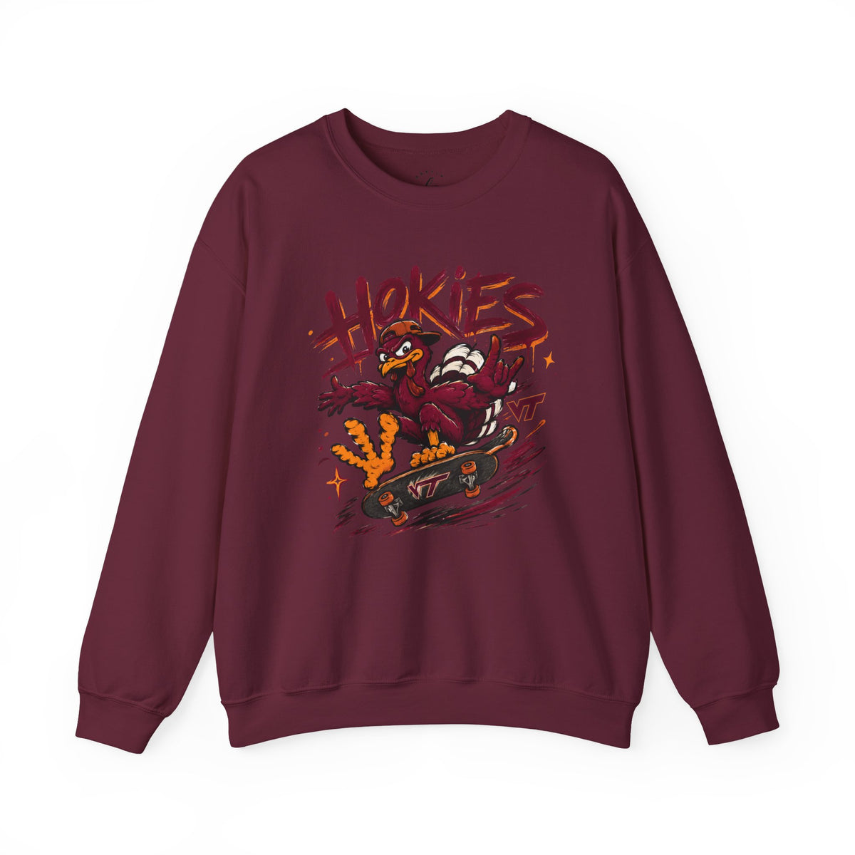 Virginia Tech Unisex Heavy Blend™ Crewneck Sweatshirt