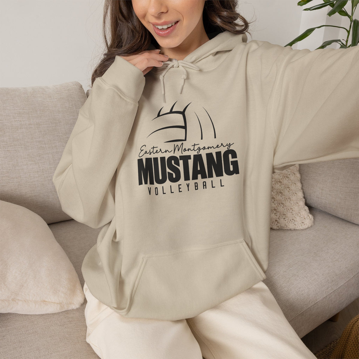 EM Volleyball Hooded Sweatshirt