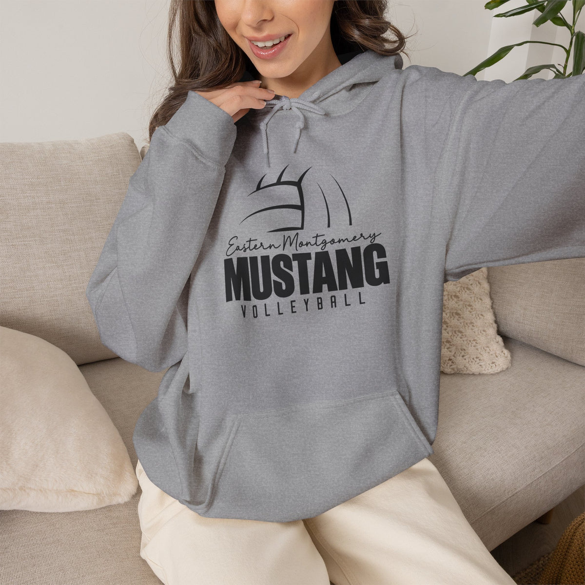 EM Volleyball Hooded Sweatshirt