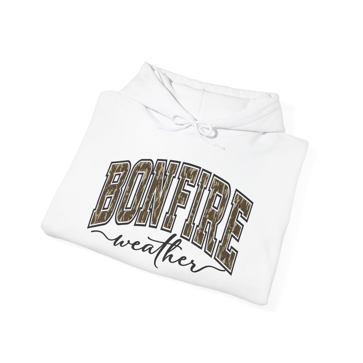 Bonfire Season Camo Unisex Heavy Blend™ Hooded Sweatshirt