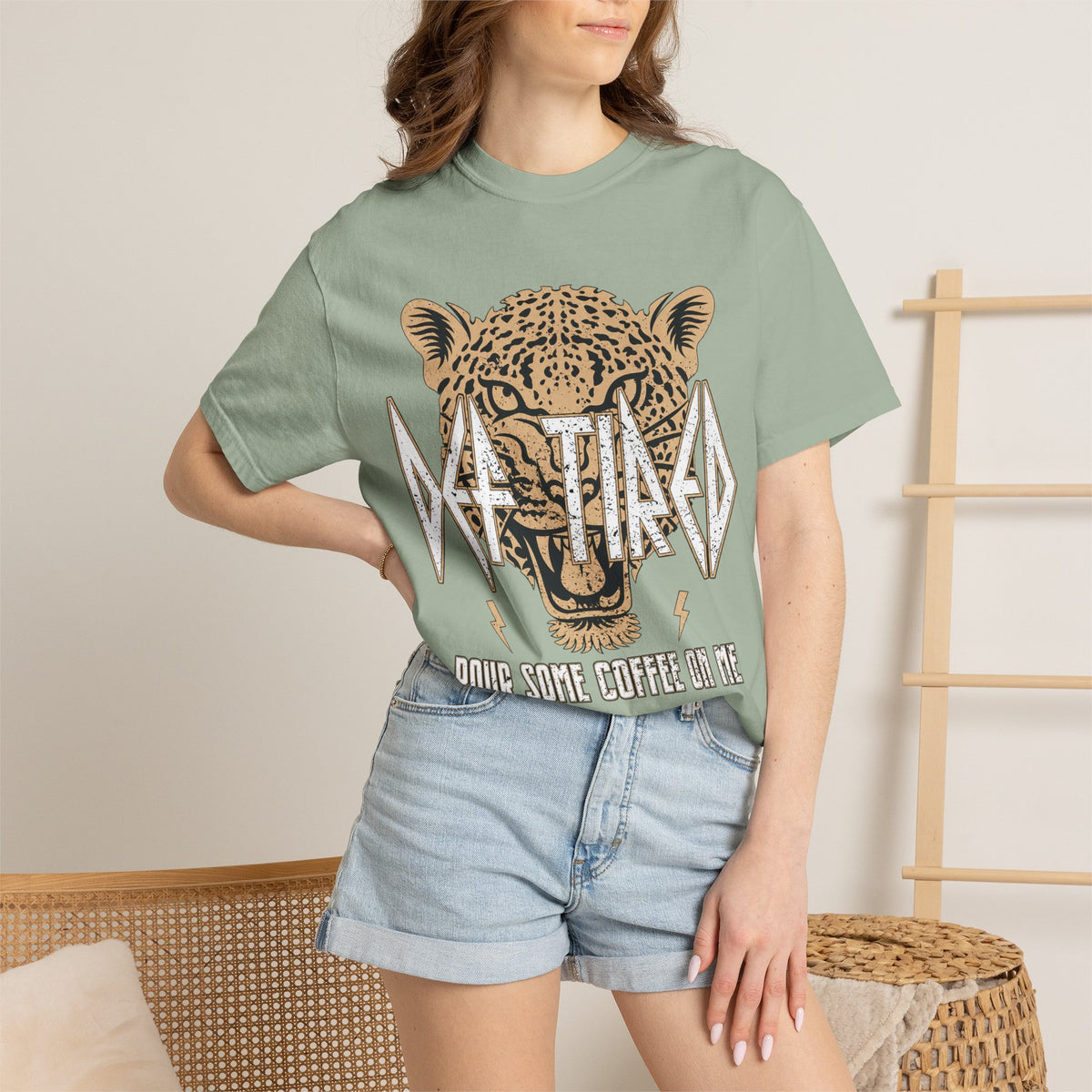 Def Tired Unisex Garment-Dyed T-shirt