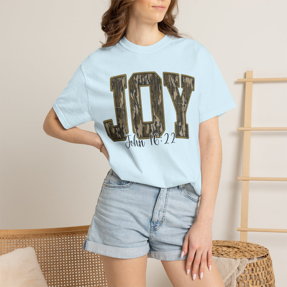 Joy Camo T-shirt