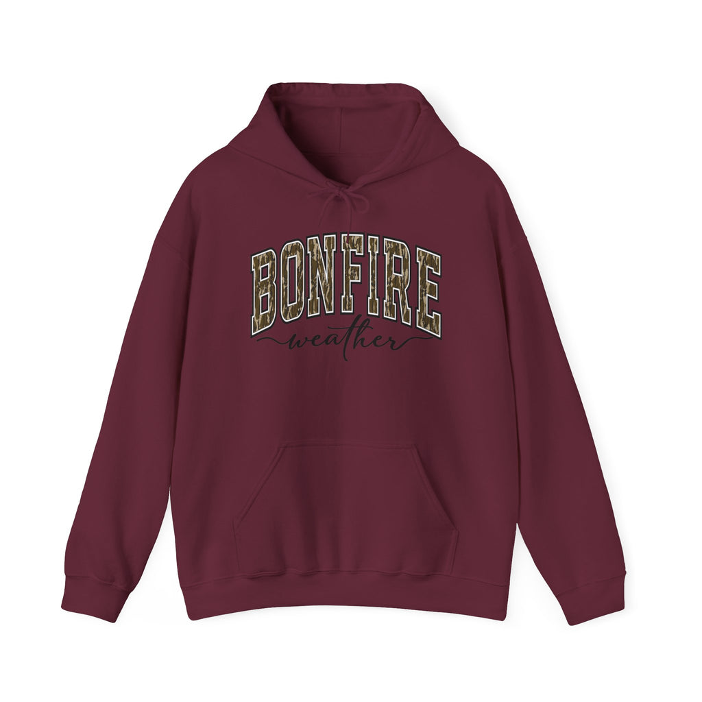 Bonfire Season Camo Unisex Heavy Blend™ Hooded Sweatshirt