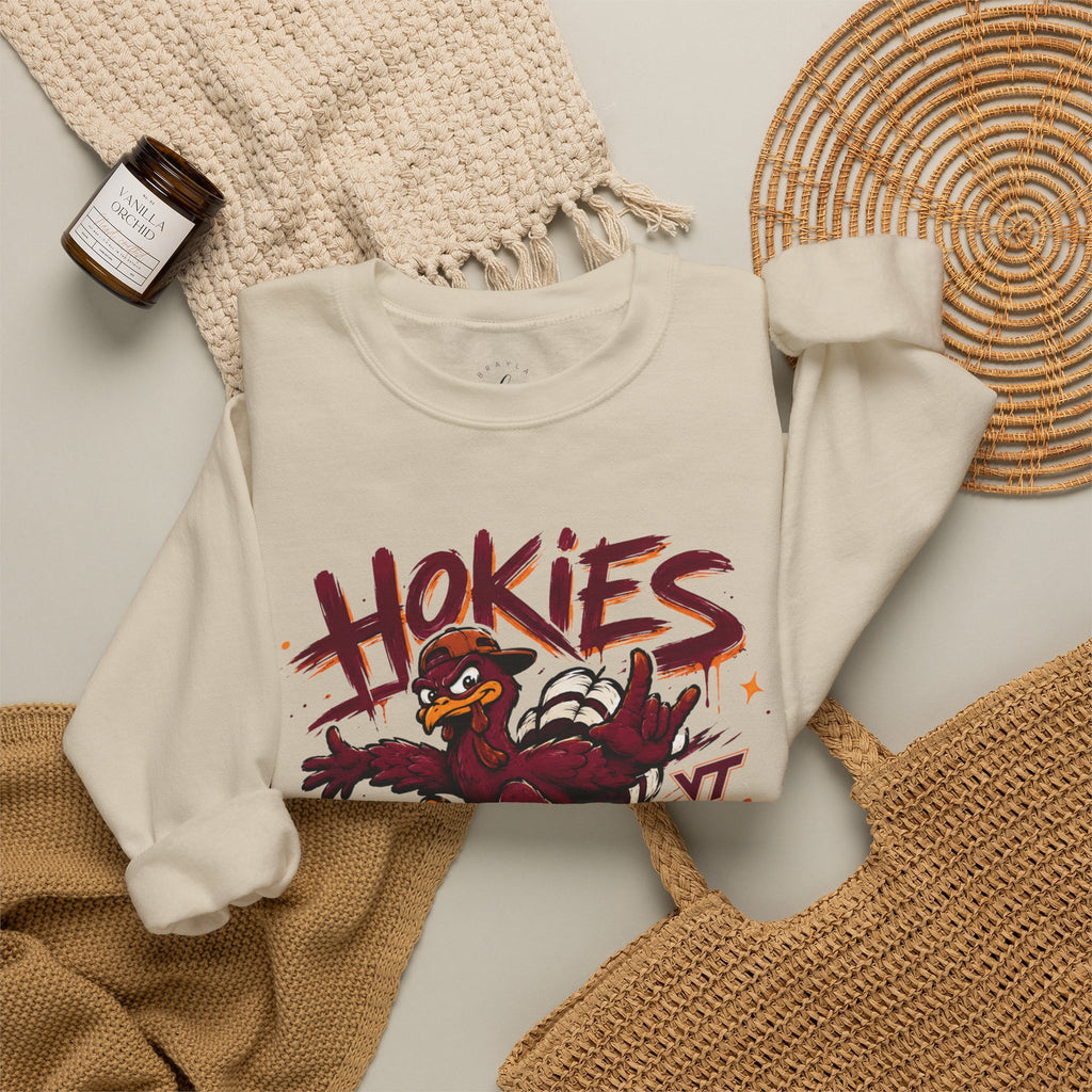 Virginia Tech Unisex Heavy Blend™ Crewneck Sweatshirt