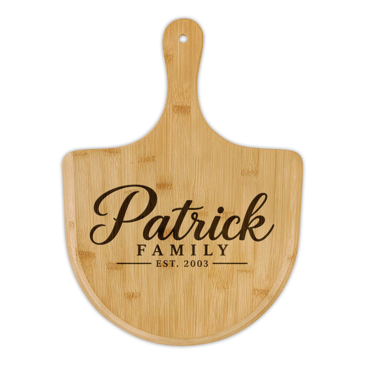 Bamboo Pizza Board (Engraving)
