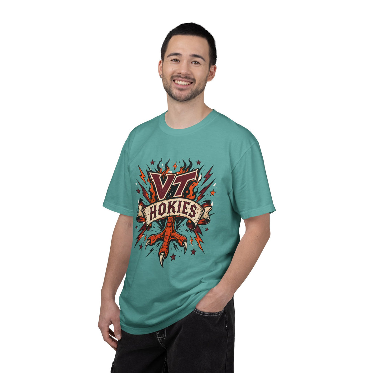 VA Tech Hokies Unisex Garment-Dyed T-shirt
